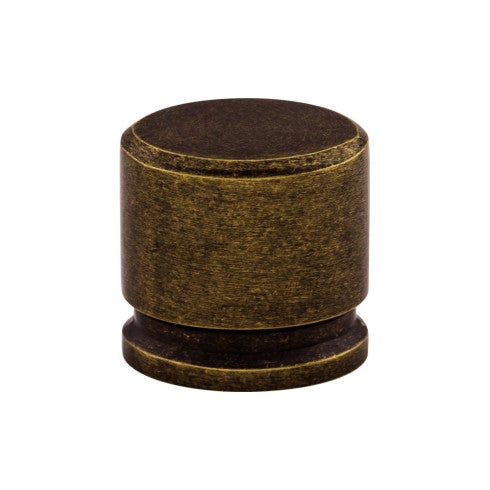 Top Knobs Oval Knob 1 1/8" in German Bronze
