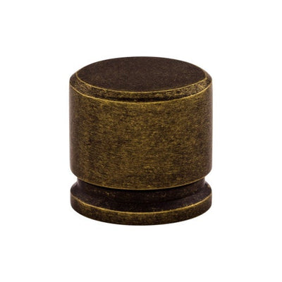 Top Knobs Oval Knob 1 1/8" in German Bronze