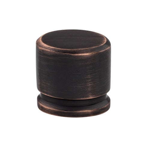 Top Knobs Oval Knob 1 1/8" in Tuscan Bronze