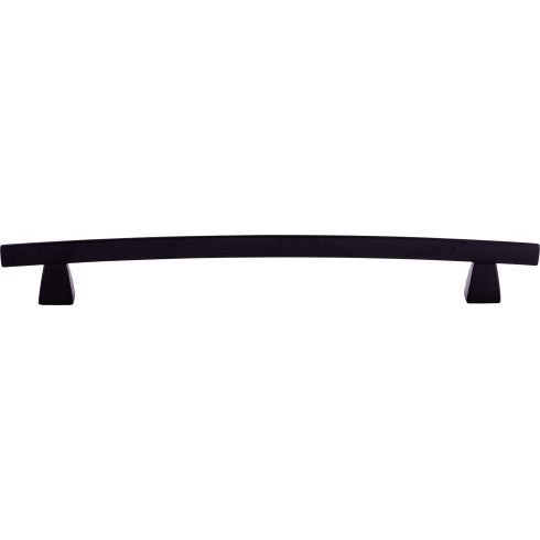 Top Knobs Arched Pull 8" c-c in Flat Black