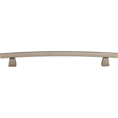 Top Knobs Arched Pull 8" c-c in Pewter Antique