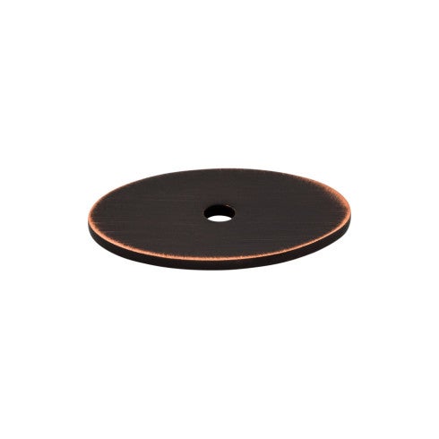 Top Knobs Oval Backplate 1 1/2" in Tuscan Bronze