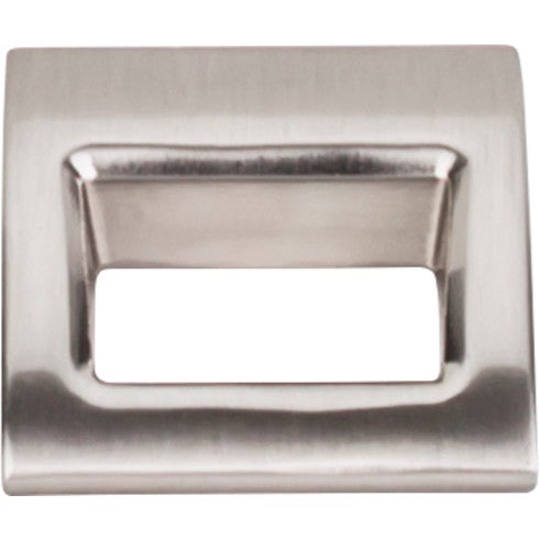 Top Knobs Tango Finger Pull 1 1/8" in Brushed Satin Nickel
