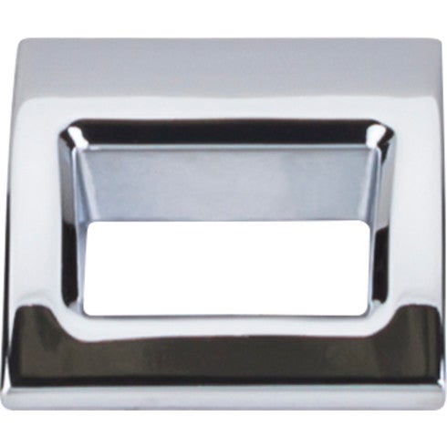 Top Knobs Tango Finger Pull 1 1/8" in Polished Chrome