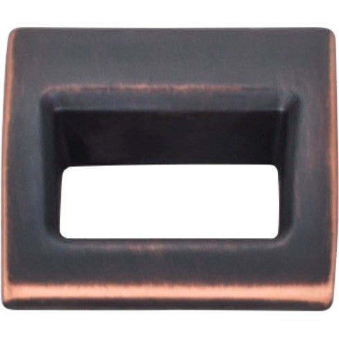 Top Knobs Tango Finger Pull 1 1/8" in Umbrio