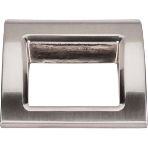 Top Knobs Tango Finger Pull 1 1/2" in Brushed Satin Nickel