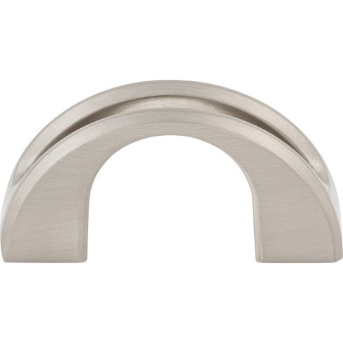 Top Knobs Tango U Finger Pull 2" c-c in Brushed Satin Nickel