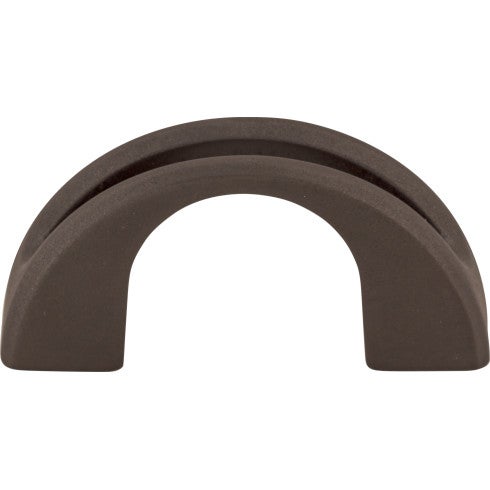 Top Knobs Tango U Finger Pull 2" c-c in Sable