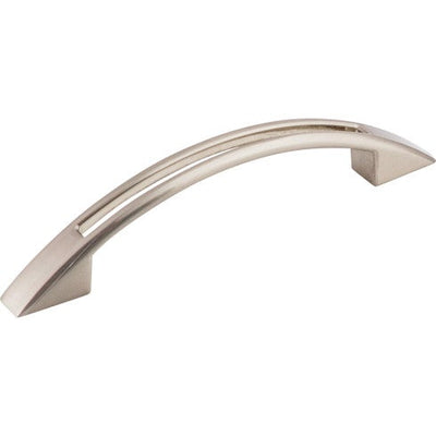 Top Knobs Tango Cut Out Pull 3 3/4" c-c in Brushed Satin Nickel