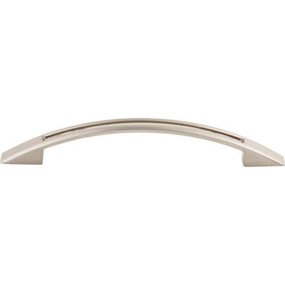 Top Knobs Tango Cut Out Pull 5 1/16" c-c in Brushed Satin Nickel