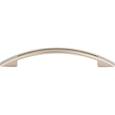 Top Knobs Tango Cut Out Pull 5 1/16" c-c in Polished Nickel