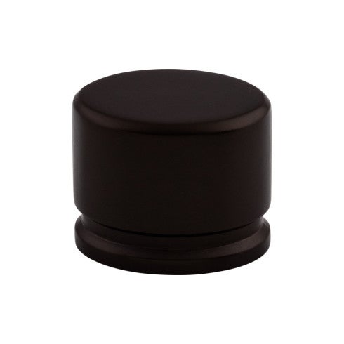 Top Knobs Oval Knob 1 3/8" in Oil Rubbed Bronze