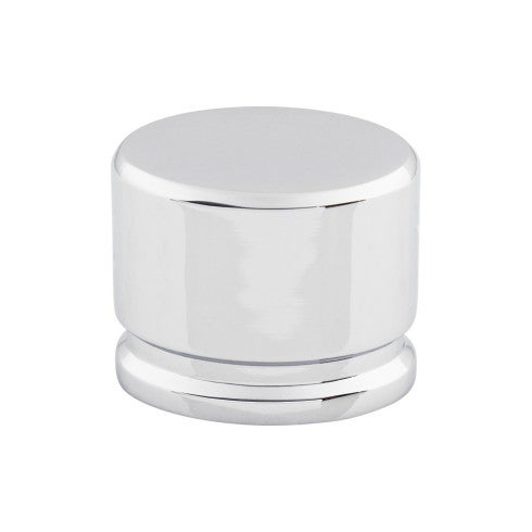Top Knobs Oval Knob 1 3/8" in Polished Chrome
