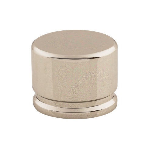 Top Knobs Oval Knob 1 3/8" in Polished Nickel