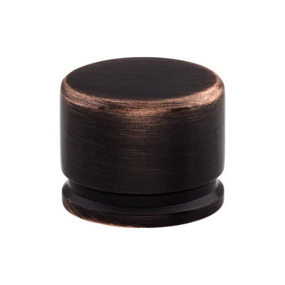 Top Knobs Oval Knob 1 3/8" in Tuscan Bronze