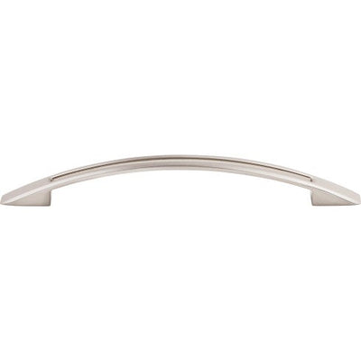Top Knobs Tango Cut Out Pull 6 5/16" c-c in Brushed Satin Nickel