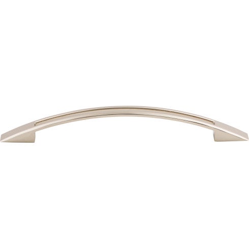 Top Knobs Tango Cut Out Pull 6 5/16" c-c in Polished Nickel