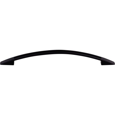 Top Knobs Tango Cut Out Pull 7 1/2" c-c in Flat Black