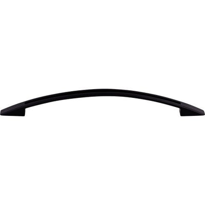 Top Knobs Tango Cut Out Pull 7 1/2" c-c in Flat Black