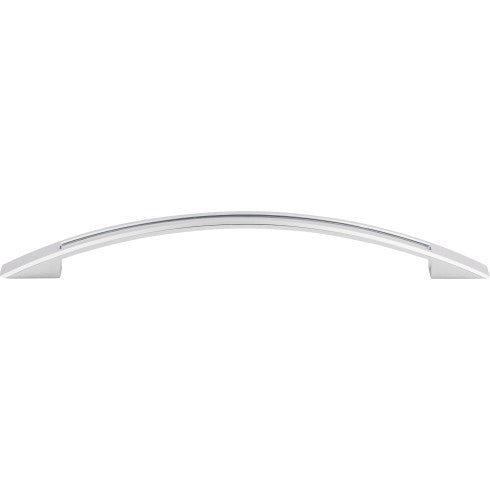 Top Knobs Tango Cut Out Pull 7 1/2" c-c in Polished Chrome
