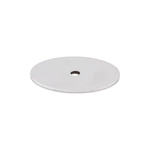Top Knobs Oval Backplate 1 3/4" in Polished Chrome