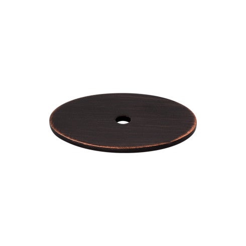 Top Knobs Oval Backplate 1 3/4" in Tuscan Bronze