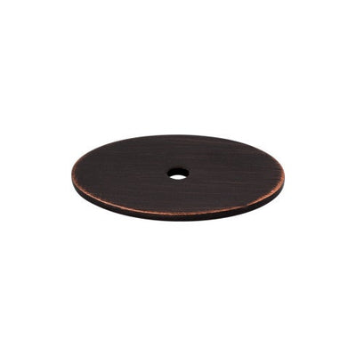 Top Knobs Oval Backplate 1 3/4" in Tuscan Bronze