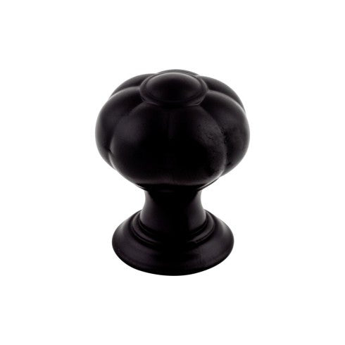 Top Knobs Allington Knob 1" in Flat Black