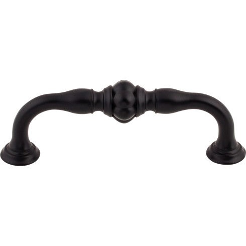 Top Knobs Allington Pull 3 3/4" c-c in Flat Black