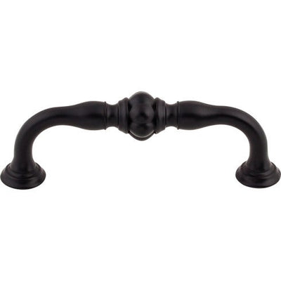 Top Knobs Allington Pull 3 3/4" c-c in Flat Black