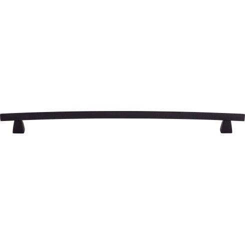 Top Knobs Arched Pull 12" c-c in Flat Black