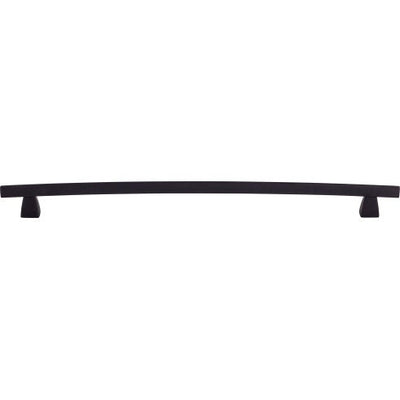 Top Knobs Arched Pull 12" c-c in Flat Black