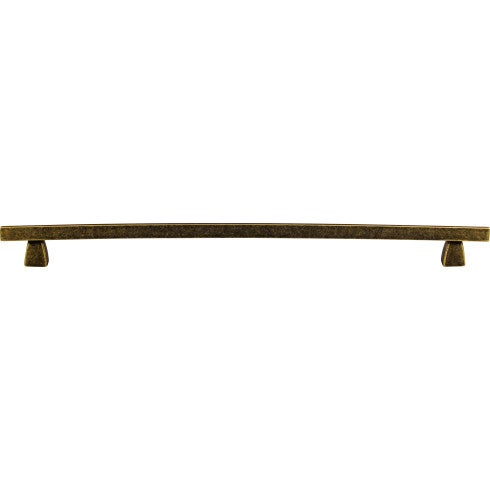 Top Knobs Arched Pull 12" c-c in German Bronze