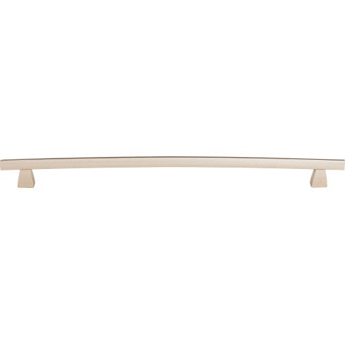 Top Knobs Arched Pull 12" c-c in Polished Nickel