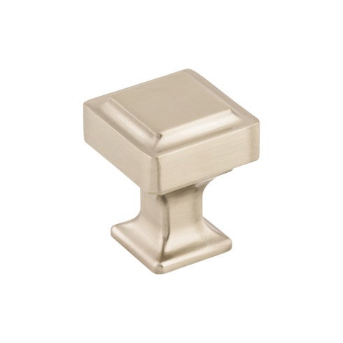 Top Knobs Ascendra Knob 1" in Brushed Satin Nickel