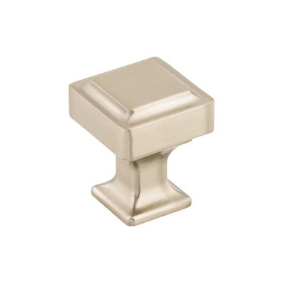 Top Knobs Ascendra Knob 1" in Brushed Satin Nickel