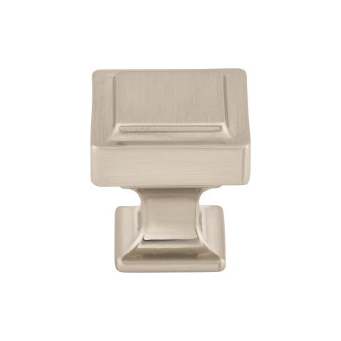 Top Knobs Ascendra Knob 1 1/8" in Brushed Satin Nickel