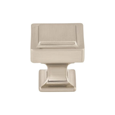 Top Knobs Ascendra Knob 1 1/8" in Brushed Satin Nickel