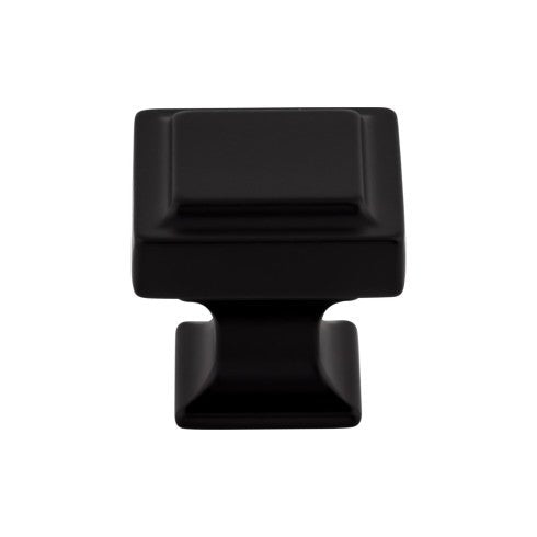 Top Knobs Ascendra Knob 1 1/4" in Flat Black