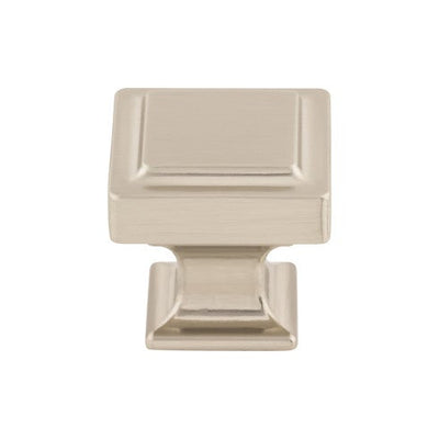 Top Knobs Ascendra Knob 1 1/4" in Brushed Satin Nickel