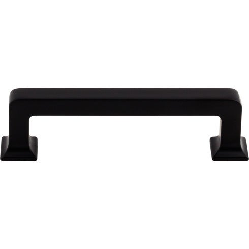 Top Knobs Ascendra Pull 3 3/4" c-c in Flat Black