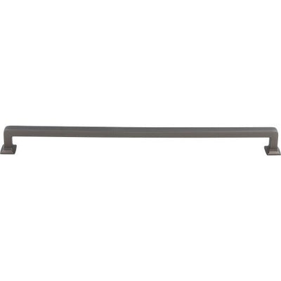 Top Knobs Ascendra Pull 12" c-c in Ash Gray