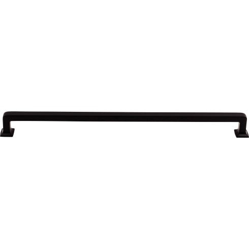 Top Knobs Ascendra Pull 12" c-c in Flat Black