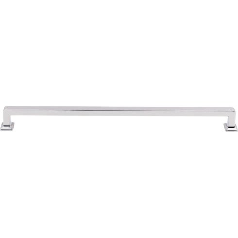 Top Knobs Ascendra Pull 12" c-c in Polished Chrome