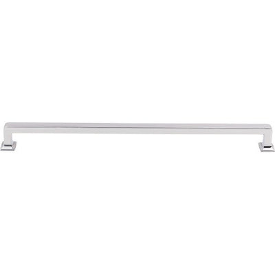 Top Knobs Ascendra Pull 12" c-c in Polished Chrome
