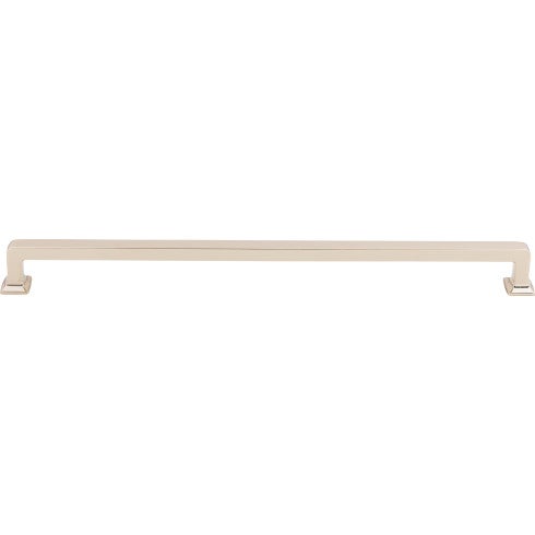 Top Knobs Ascendra Pull 12" c-c in Polished Nickel