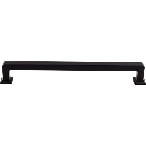 Top Knobs Ascendra Pull 12" c-c Appliance Pull in Flat Black
