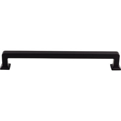 Top Knobs Ascendra Pull 18" c-c Appliance Pull in Flat Black