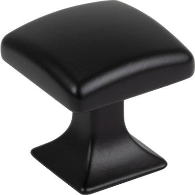 Top Knobs Contour Knob 1 1/8" in Flat Black