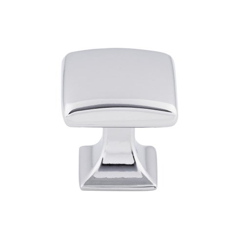 Top Knobs Contour Knob 1 1/8" in Polished Chrome